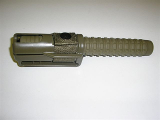 Teleskopický obušok kalený čierny 21"H s púzdrom BH-54,coyoye tan
